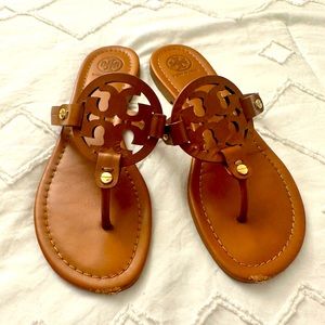 Tory Burch Miller Leather Sandals